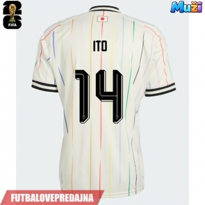 Lacne Muži Futbalové dres Japonsko Junya Ito #14 MS 2026 Krátky Rukáv - Preč
